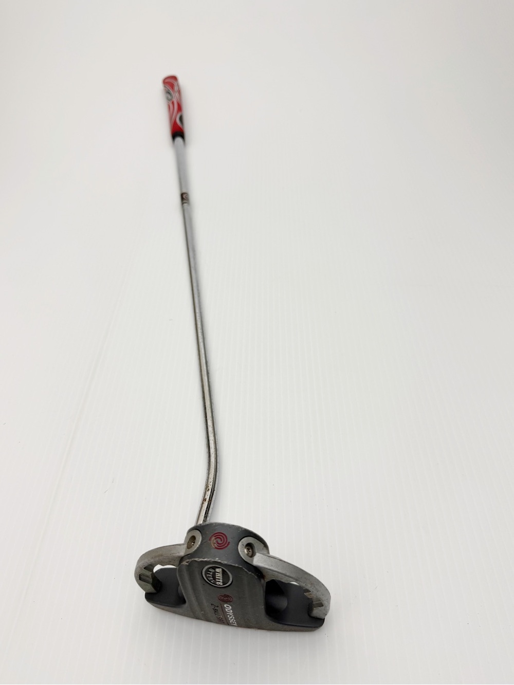 White Steel Odyssey 2-Ball SRT 35 Inch RH Mallet Putter Golf Club